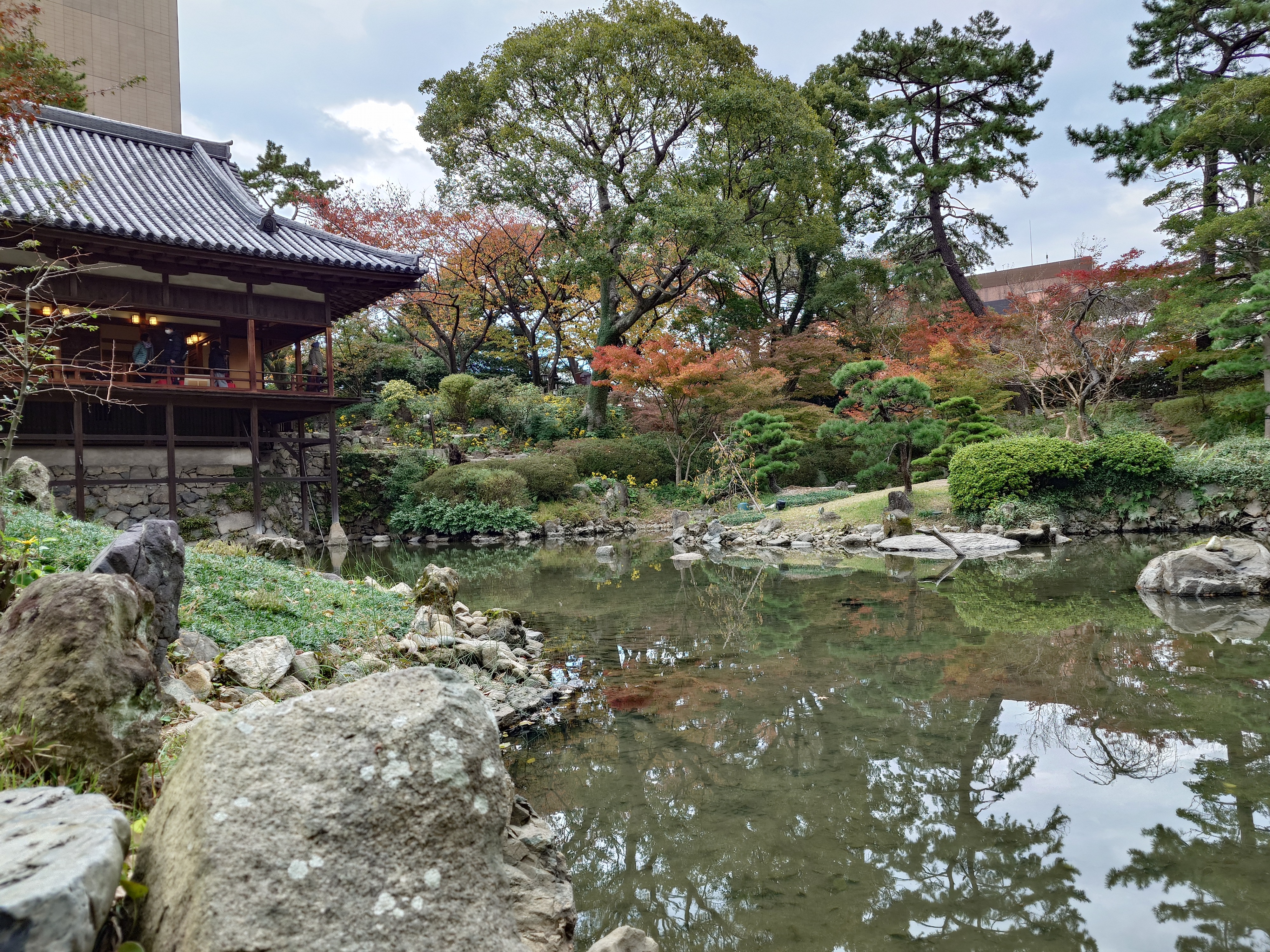 庭園の風景